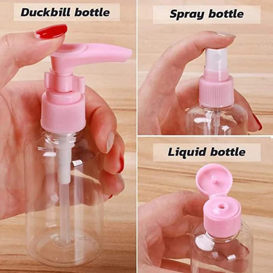 3PCs Travel Refillable Bottle, Health and Beauty