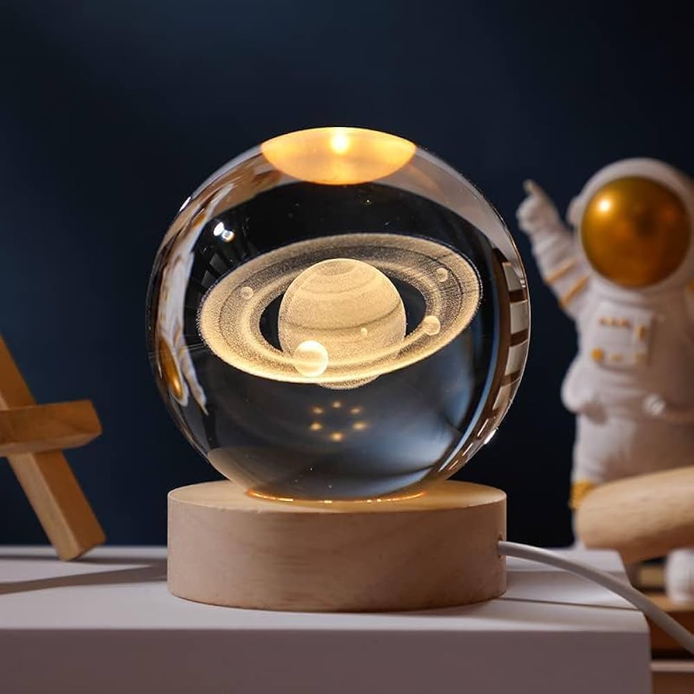 Galactic Jupiter Globe Lamp