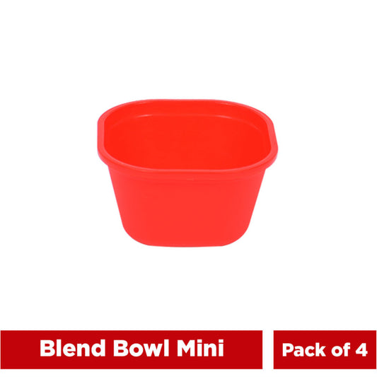 4 Piece Stackable Mini Bowl Set