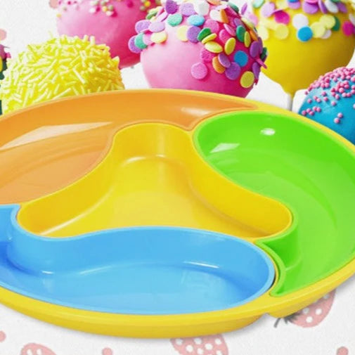 4 Section Organizer Serving Dolphin Tray