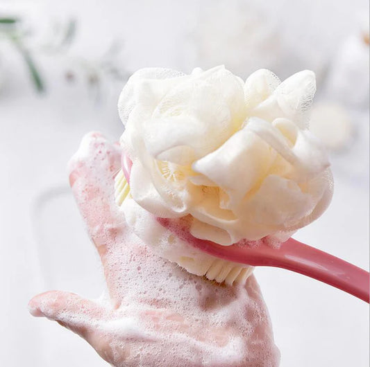 Long Handle Exfoliating Loofah