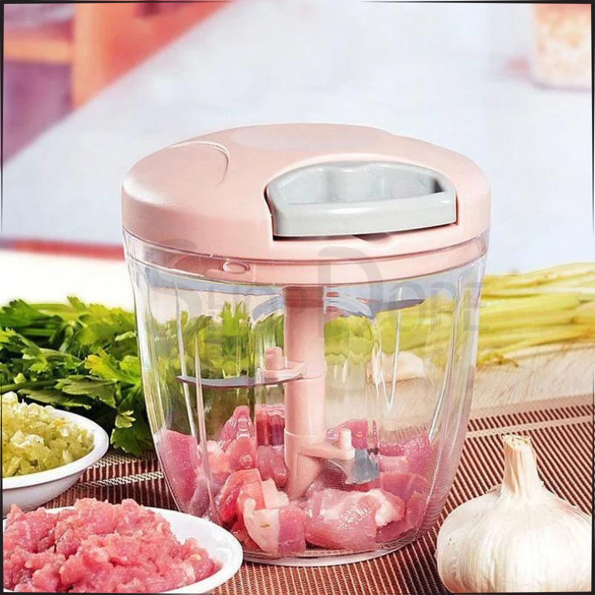 Pull String Vegetable Speedy Chopper