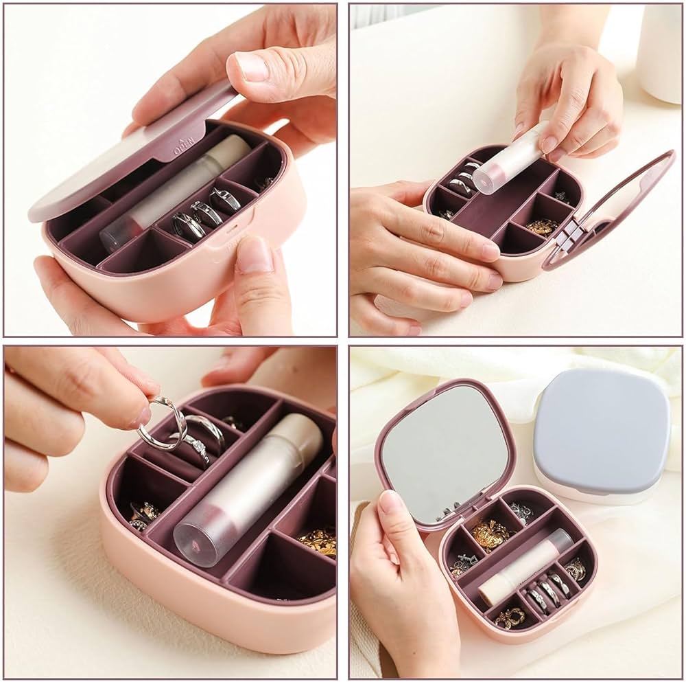 All-In-One Jewelry Box With Mirror