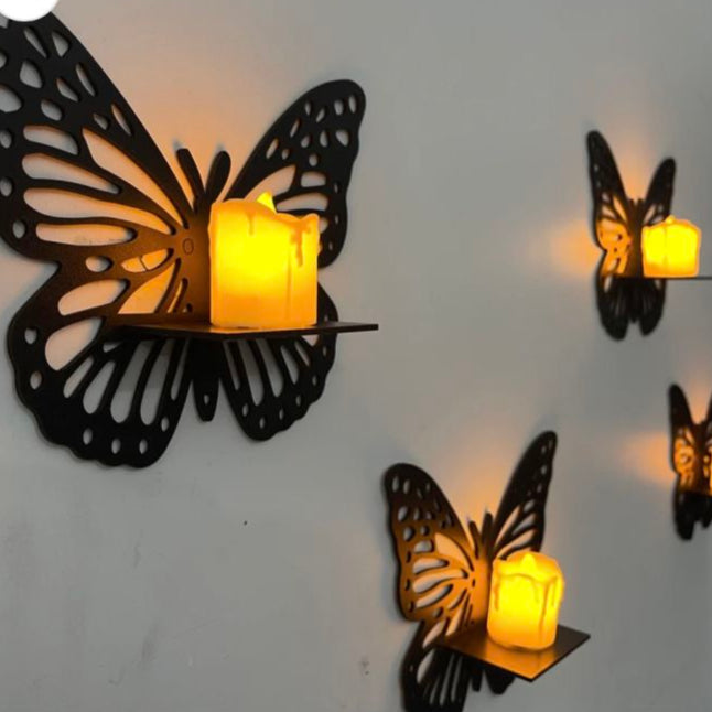 Wooden Butterfly Art Set (3 Pieces)