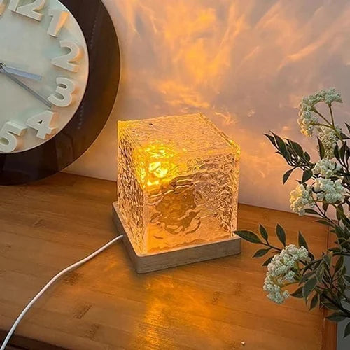 Relaxing Water Ripple Projection Light With USB Connector