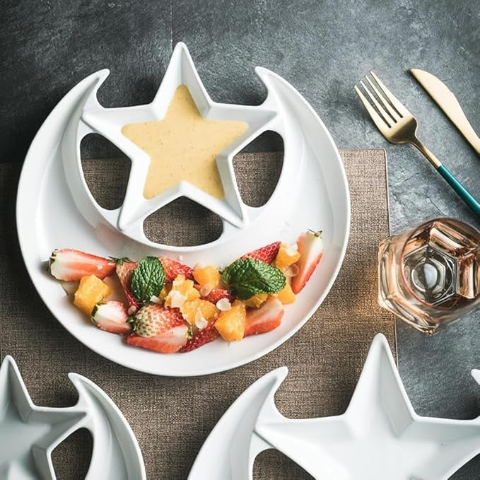 Starlight and Moon Plate Set (5-Pack)