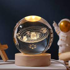 Universe Crystal Globe Lamp