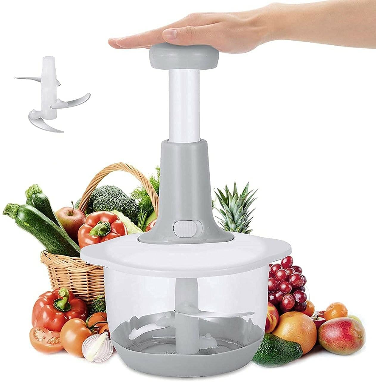 Push Chopper With 9 Functions