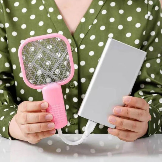 USB Charging Mosquito Killer Racket