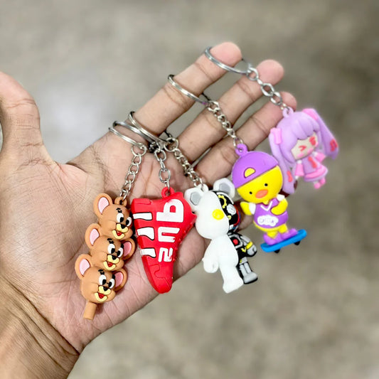 5 Pcs Keychain Surprise Set