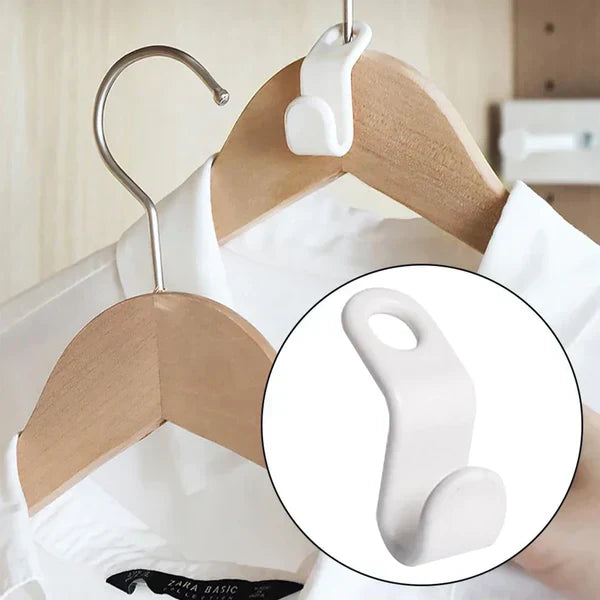 4 Pcs Multi-function Mini Clothes Hanger Connector Hooks