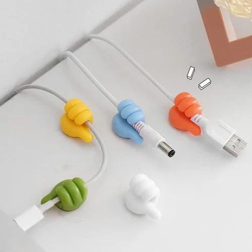 10Pcs Silicone Thumb Wall Hooks
