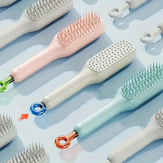 Self Cleaning Multi-functional hair brush