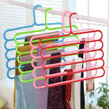 5-Layer Multifunctional Clothes Hanger (1 PC)