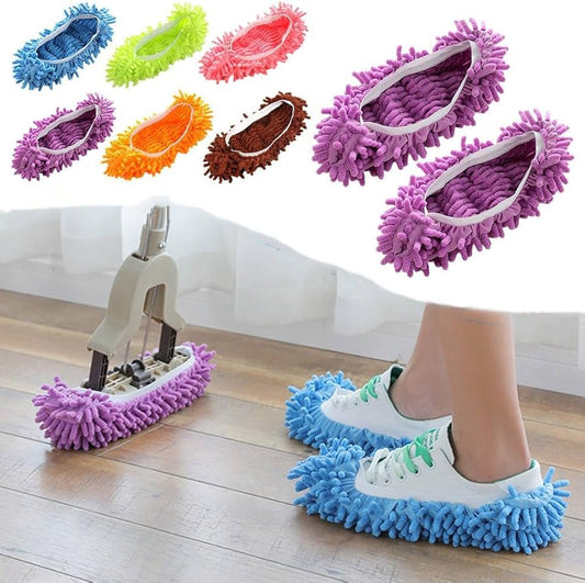 1 Piece Microfiber Wearable Mop Slipper