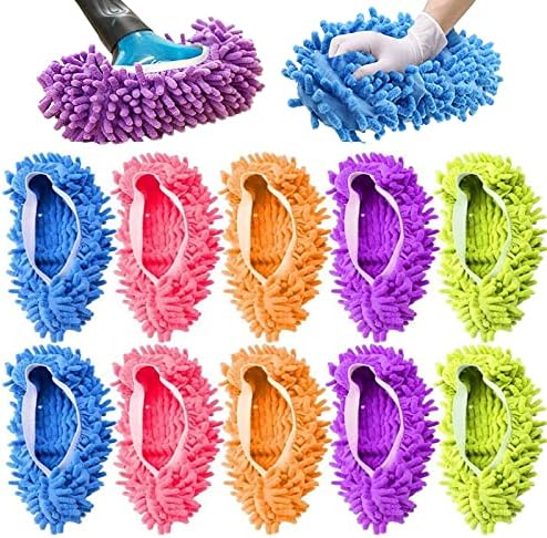 1 Piece Microfiber Wearable Mop Slipper