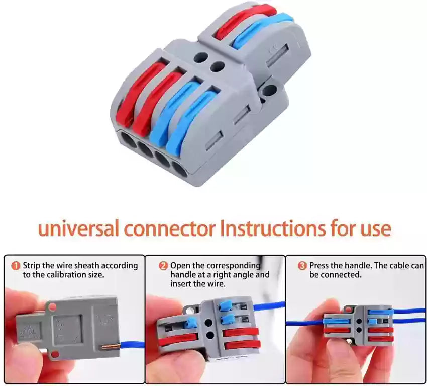 1PCS Mini Fast Wire Connector