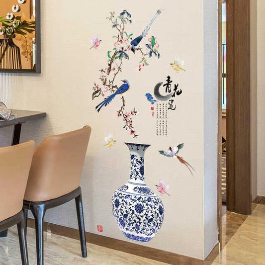 Stylish 3D Flower Wall Sticker
