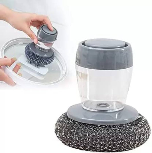 Gray Multi-Surface Scrub Brush