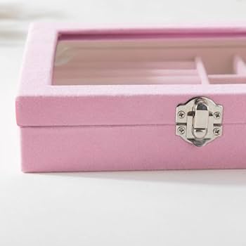 Glass Lid Jewelry Organizer