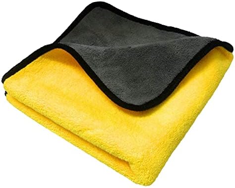 1 Pcs Yellow Wipe Microfiber Cleaning Cloth