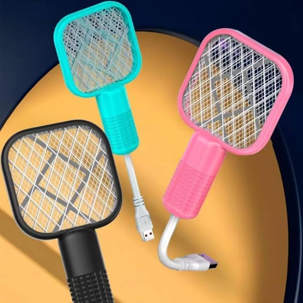 USB Charging Mosquito Killer Racket