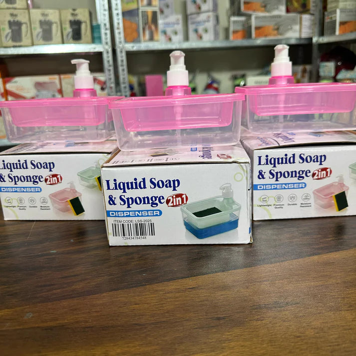 Square Stream Soap Dispenser