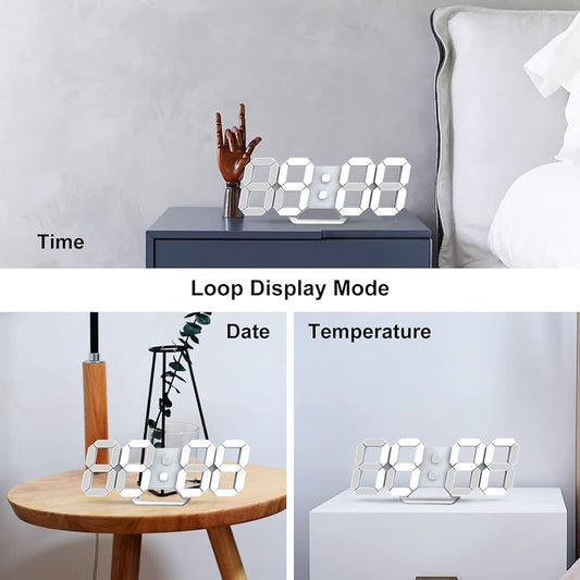 Modern LED Time Hub