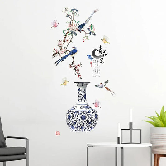 Stylish 3D Flower Wall Sticker