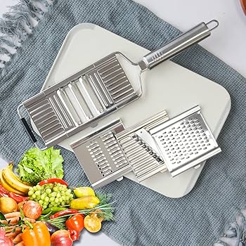 Stainless Steel 4 in 1 Multi-Purpose Vegetable Slicer