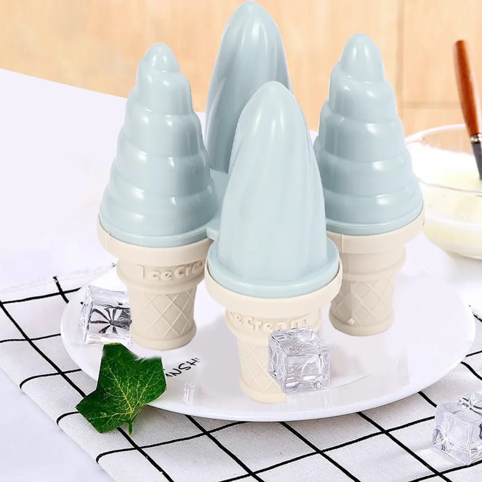 4 Pcs Cone Making Molds