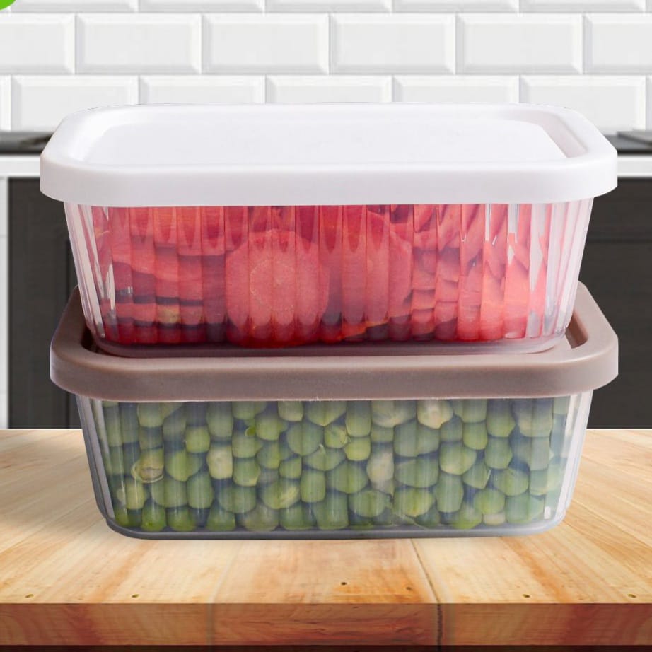 2 Pcs 350ml Multipurpose Food Containers