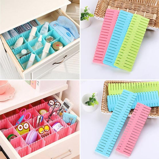 4Pcs Drawer Organizer