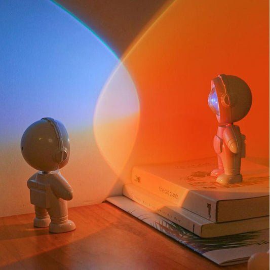 360° Sunset Glow Lamp – Astronaut Edition (Rechargeable)