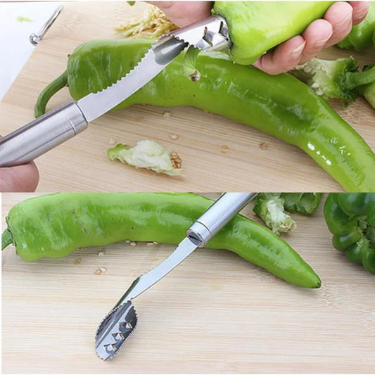 Chili Seed Scoop Tool