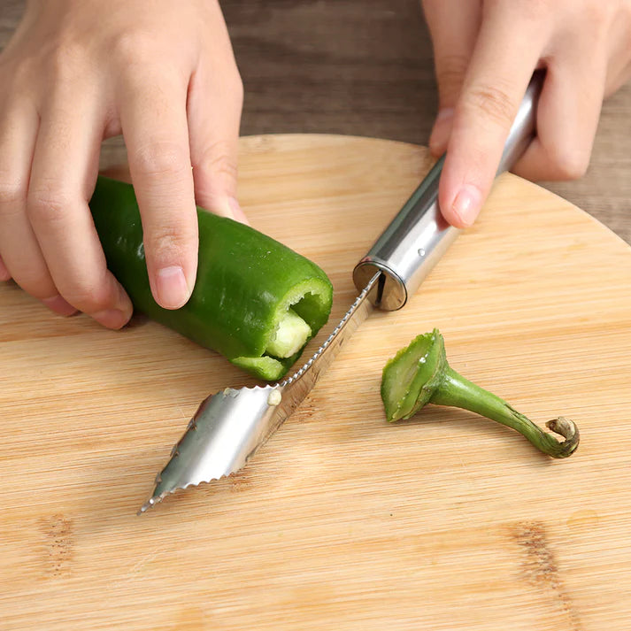 Chili Seed Scoop Tool