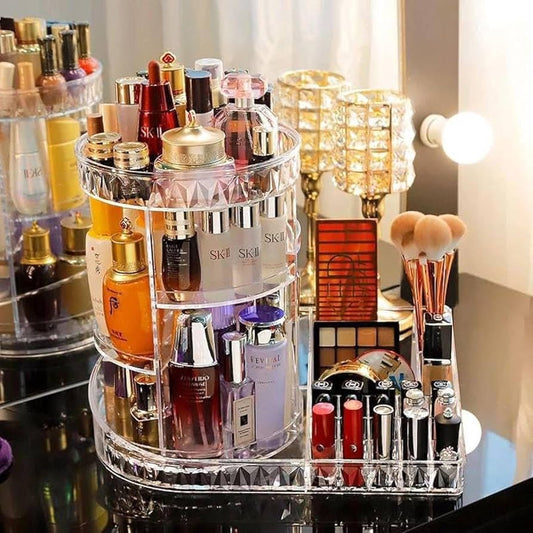 Multi-Layer Transparent Makeup Box
