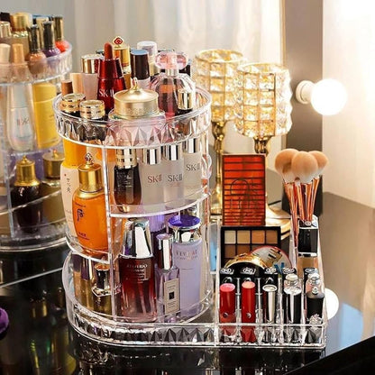 Multi-Layer Transparent Makeup Box