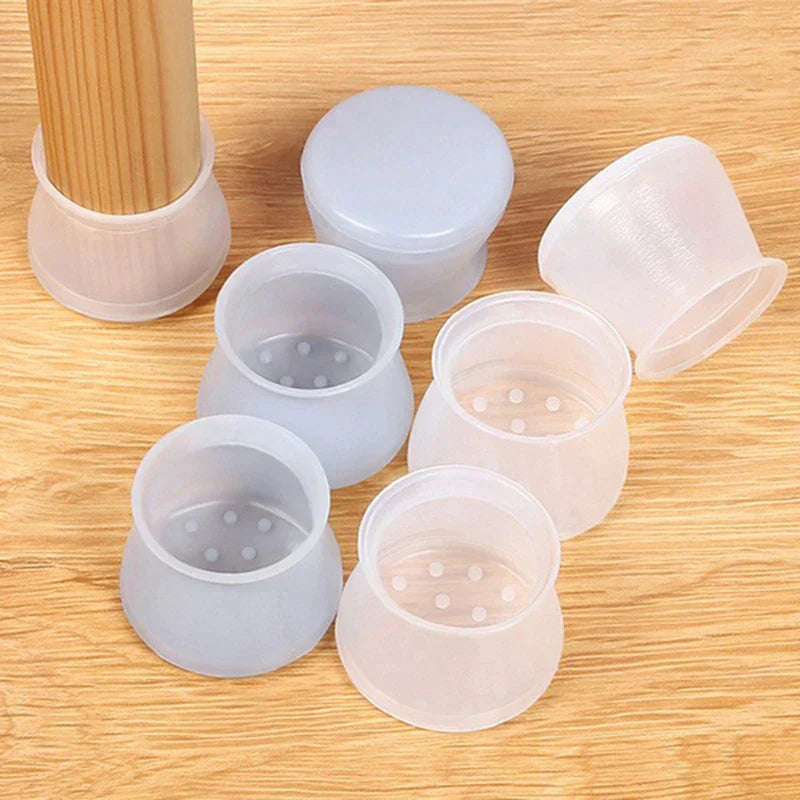 4Pcs Silicone Furniture Leg Protector