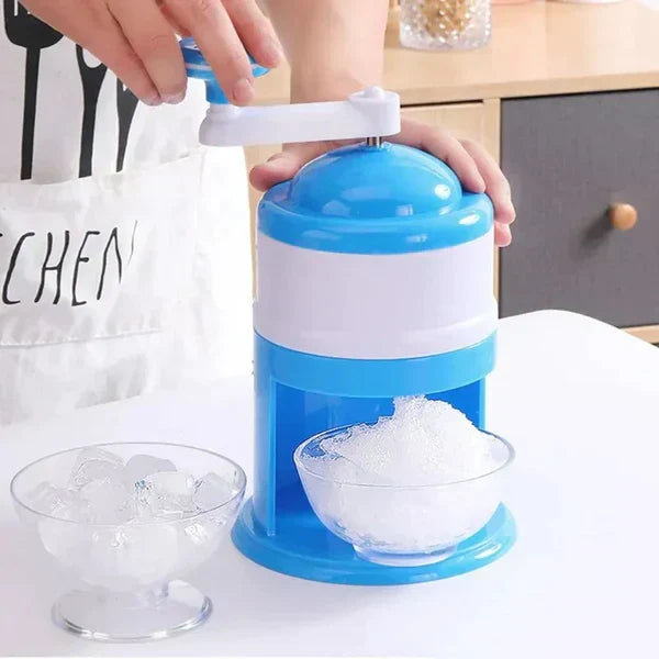 Manual Ice Crusher Hand Shaved Gola Maker Ice Machine