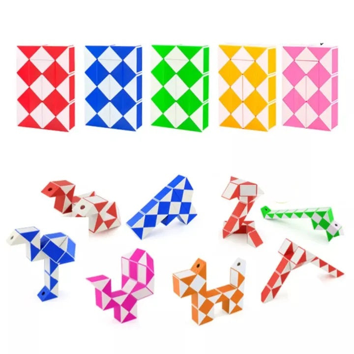 Magic Cube Ruler Kids Toys Segment Puzzle Toys