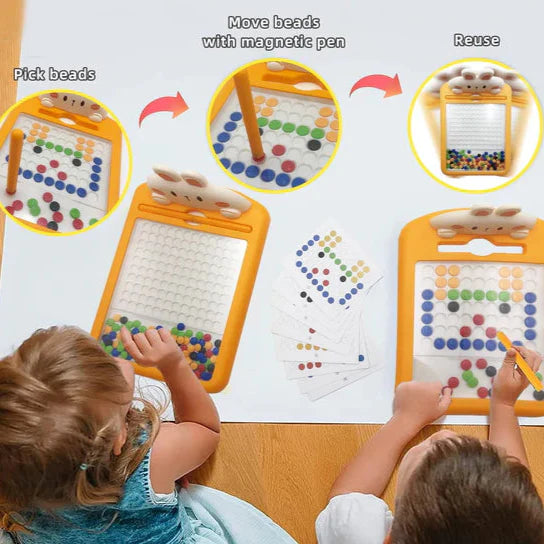 Kid’s Magnetic Bead Design Board
