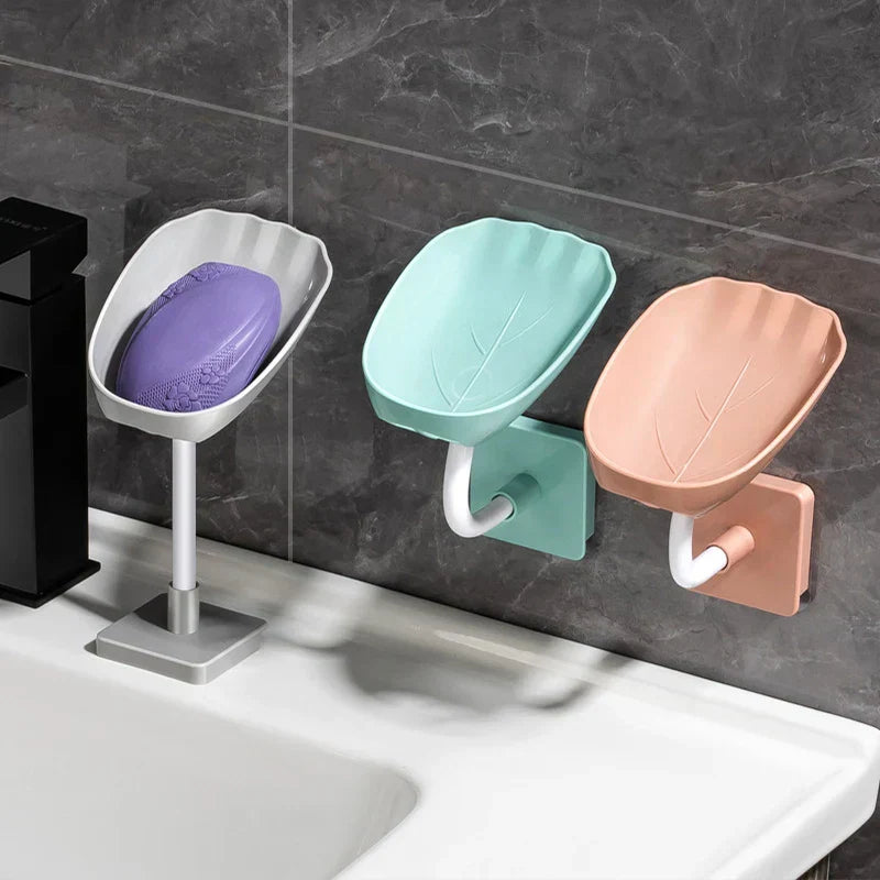 Shell Shape Wall Mounted Flexible Soap Rack