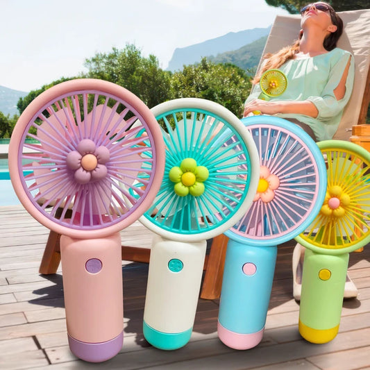 Random Design Mini Hand Fan