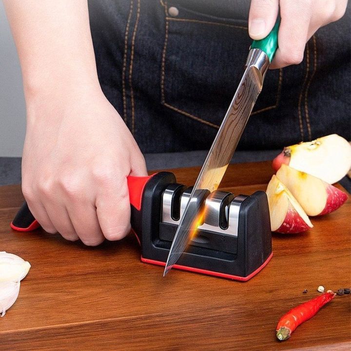 Red n Black Knife Sharpener