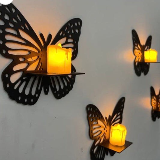 Wooden Butterfly Art Set (3 Pieces)