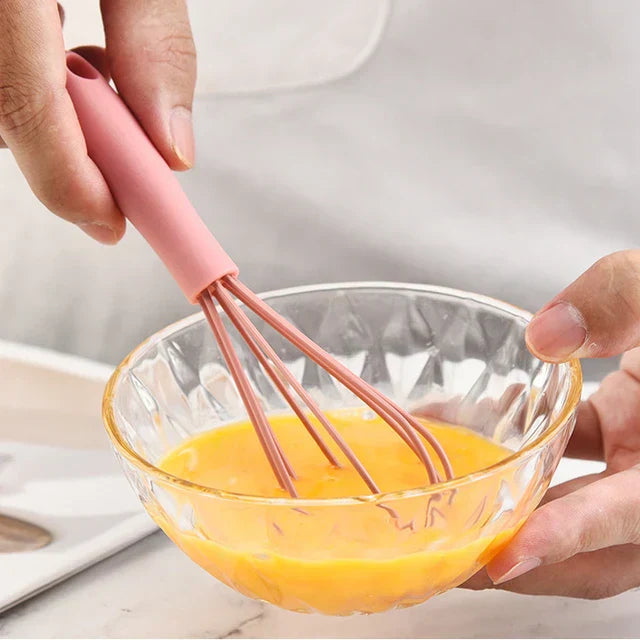 Silicone Manual Egg Beater(12 Inch)