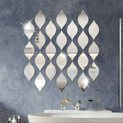 12 Pcs Acrylic Wall Decals For Modern Home Decor