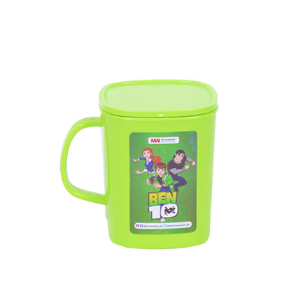 1 Pcs Cheerful Smiley Mug With Lid