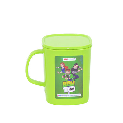1 Pcs Cheerful Smiley Mug With Lid